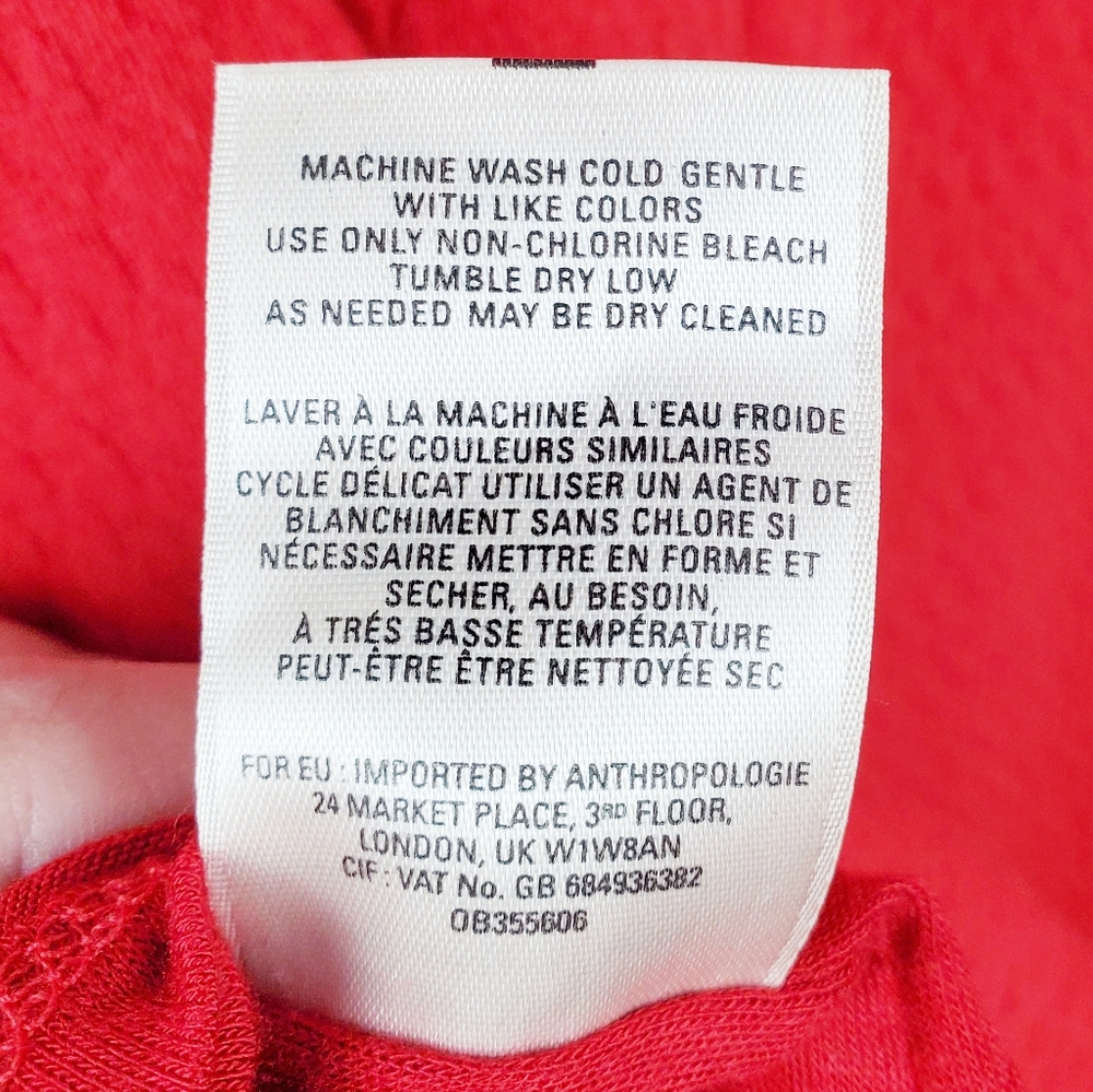 Anthropologie Maeve Splitshade Tulip Hem Dress - Picture 6 of 6